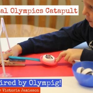 Olympig! Catapult over at Makes & Takes