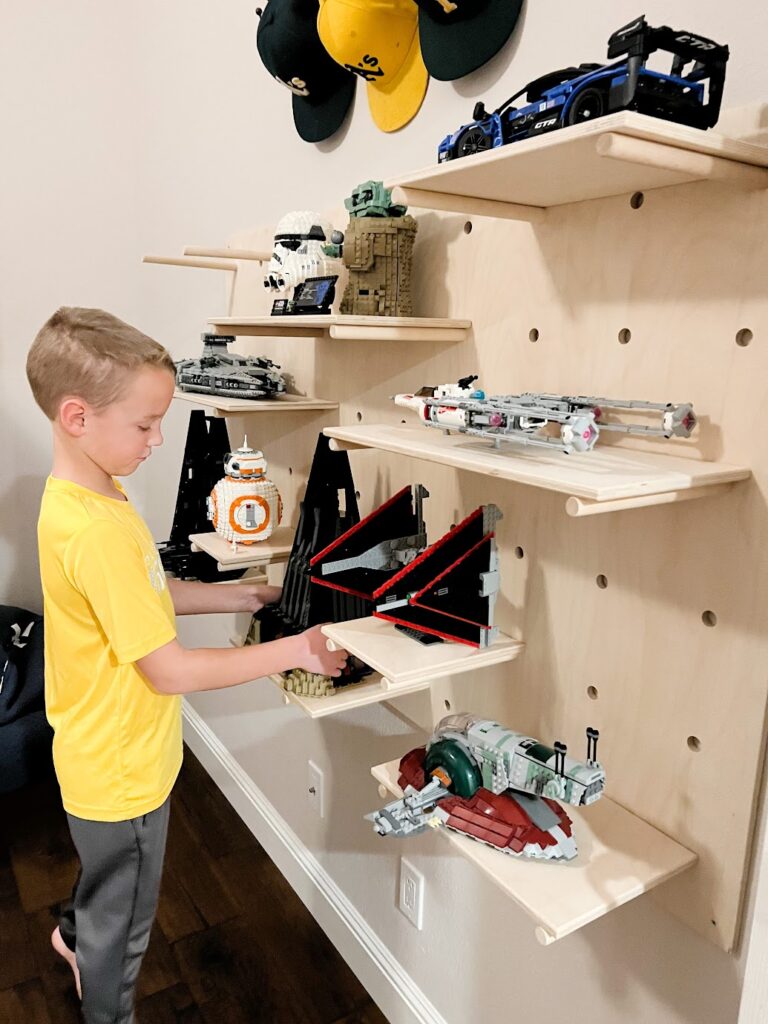 Simple Toy Storage Tips lego display