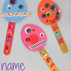 Name Monster Puppets