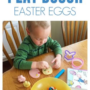 Play Dough Easter Egg Decorating