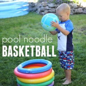 Crazy Silly Pool Noodle Basketball for Kids