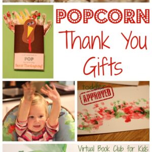 Popcorn Thank You Gifts {Tomie dePaola Virtual Book Club Blog Hop}