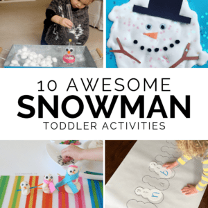 10 Awesome Snowman Themed Activities