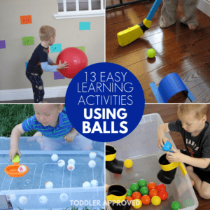 13 Simple Learning Activities Using Balls