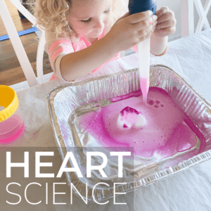 Baking Soda Valentine’s Day Science Activity