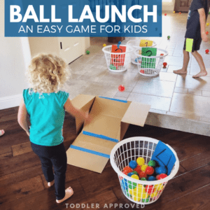 Easy Ball Launch Activity for Kids