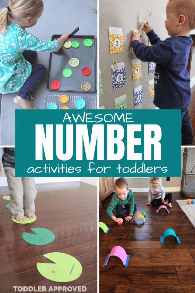 number activities for toddlers