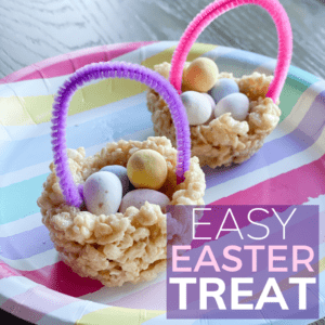 Easy Easter Basket Cereal Treat