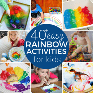 The Best Toddler Rainbow Activities